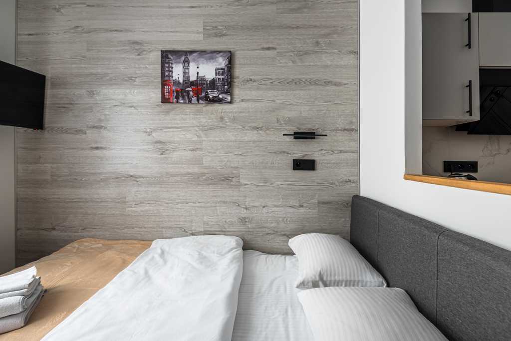 Bedroom "Studio for two next to the botanical garden"