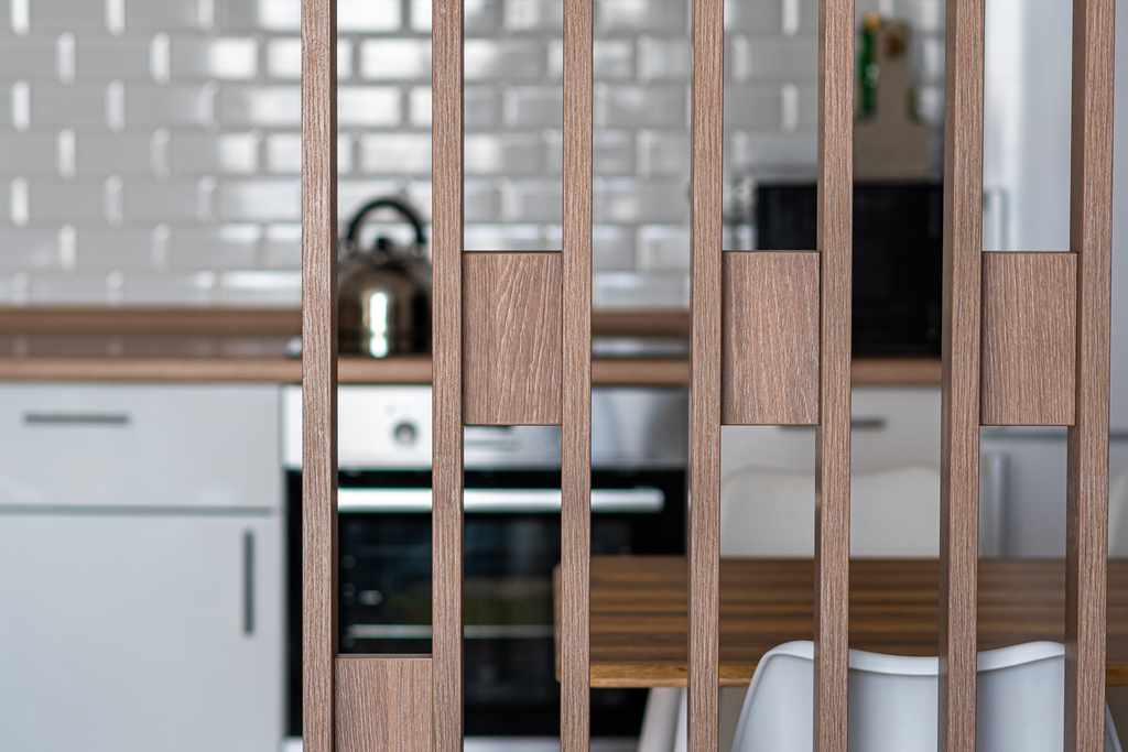 kitchen-photo-kinds "استوديو مريح في الطابق 20 مع إطلالة ممتازة للمدينة"