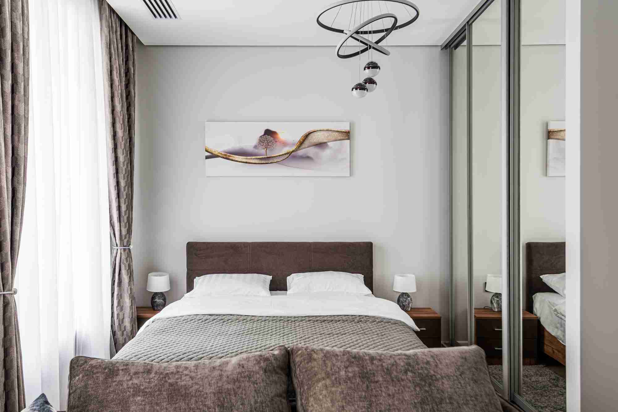Bedroom "Apartments in the residential complex of Chkalov on Kursk Station Square"