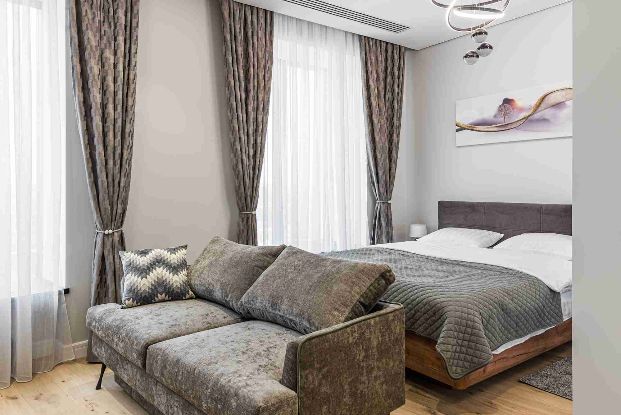 Interior photos "Apartments in the residential complex of Chkalov on Kursk Station Square"