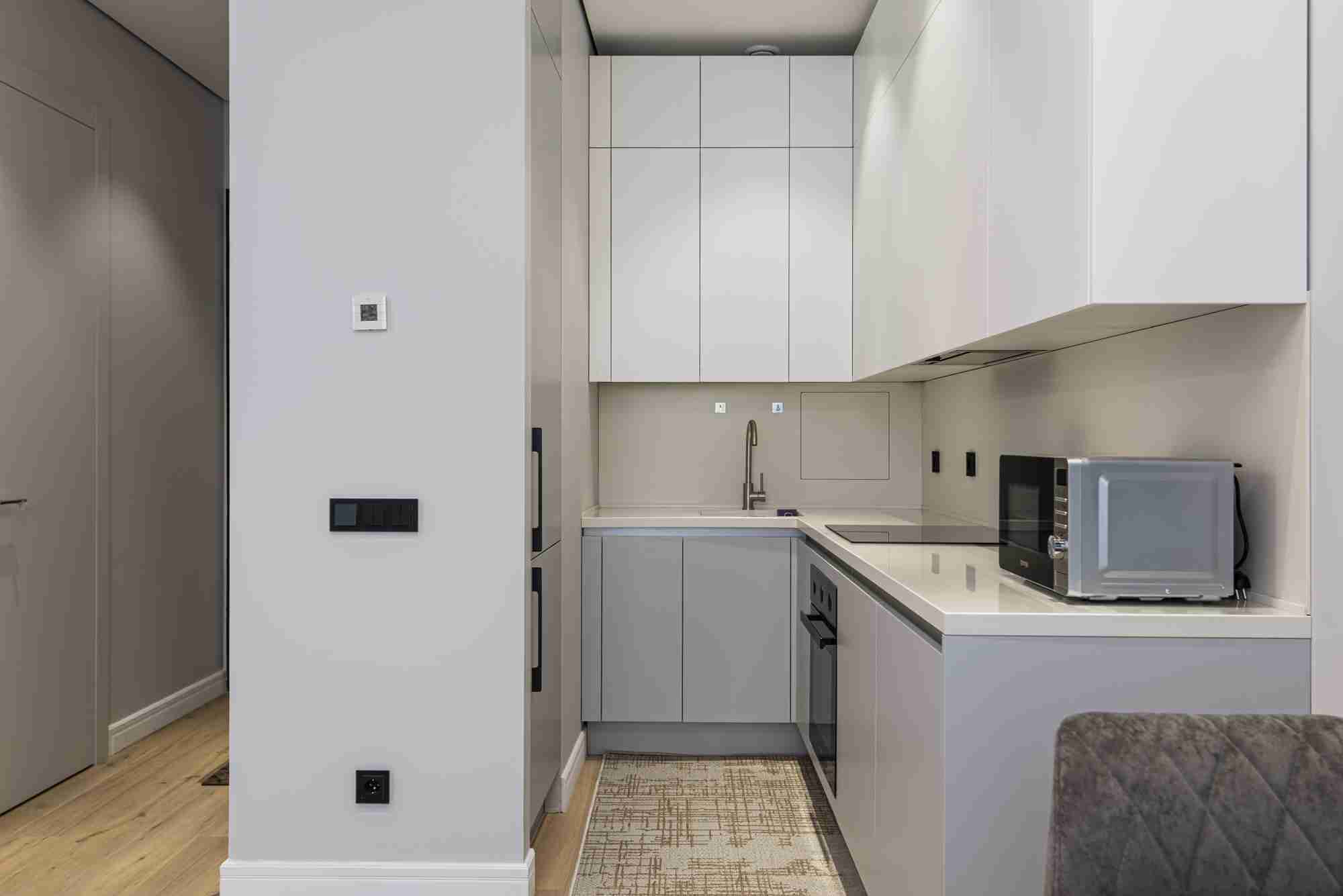 Kitchen "Apartments in the residential complex of Chkalov on Kursk Station Square"