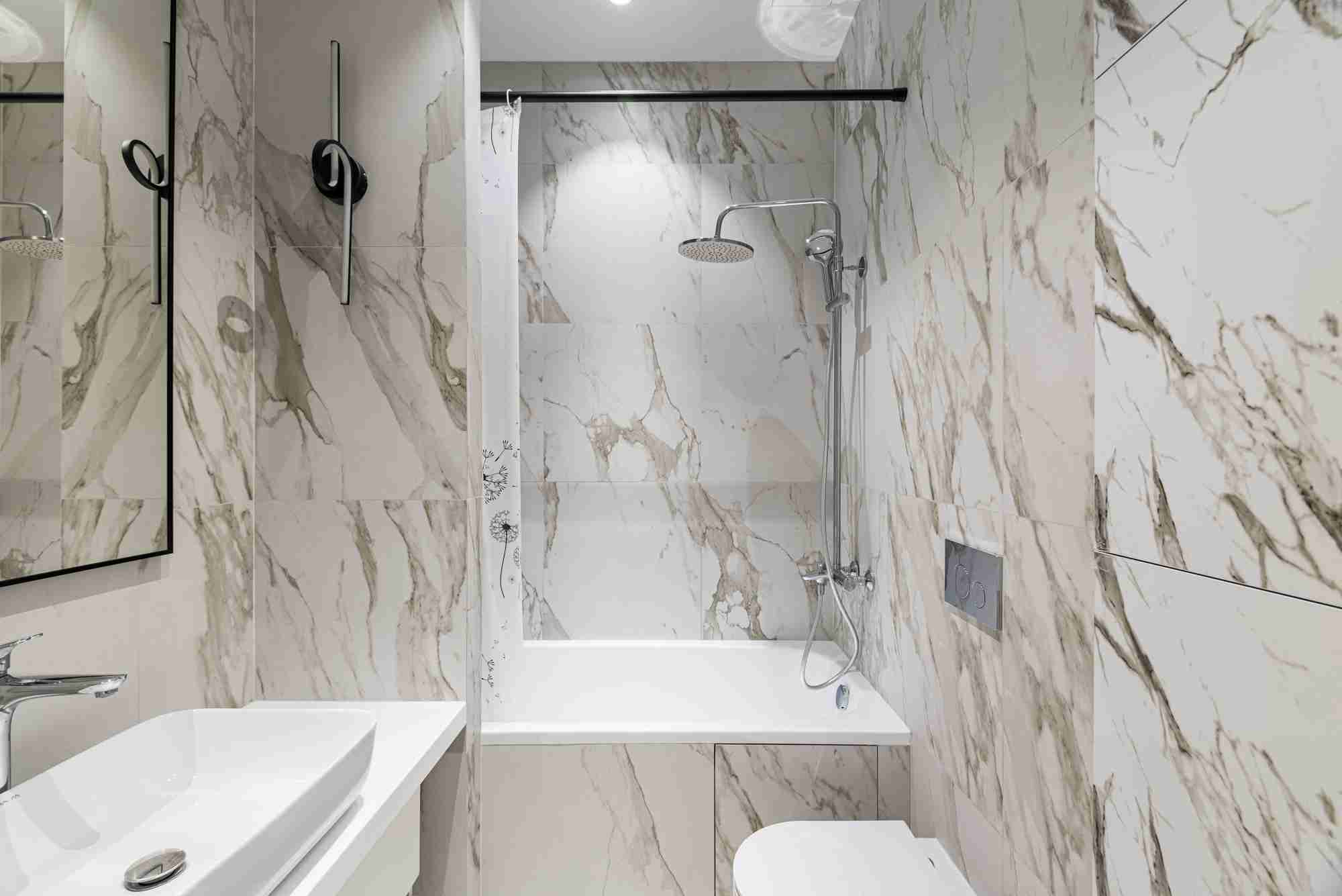 bathroom-photo-kinds "Апартмани # 305 Клубска кућа "Цхкалов" са погледом на Кремљ и Москва - град"