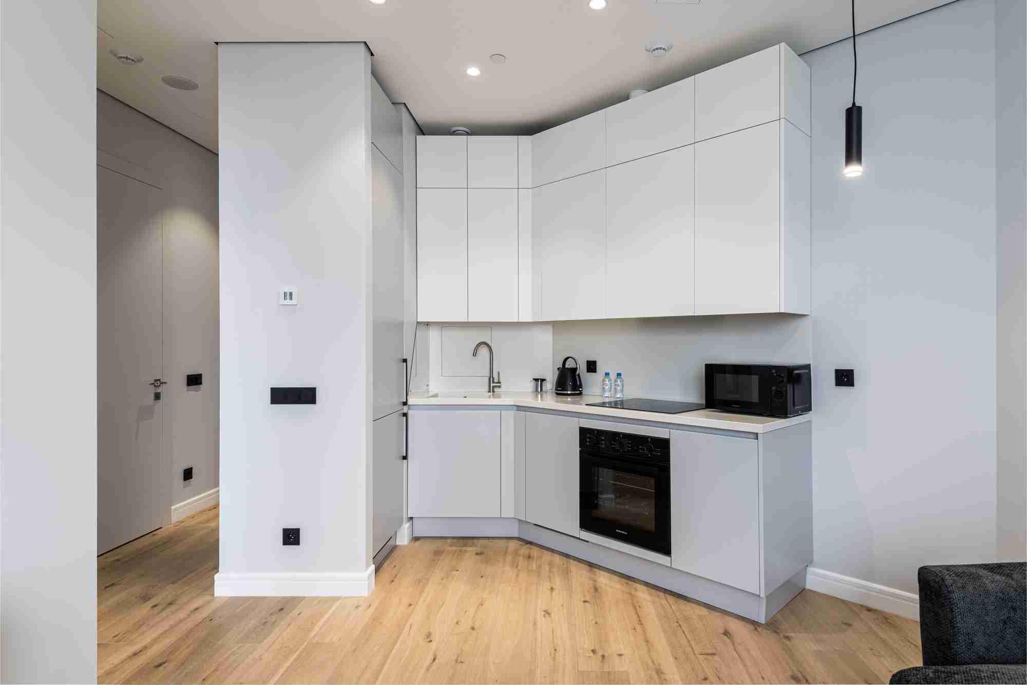 kitchen-photo-kinds "Апартмани # 305 Клубска кућа "Цхкалов" са погледом на Кремљ и Москва - град"