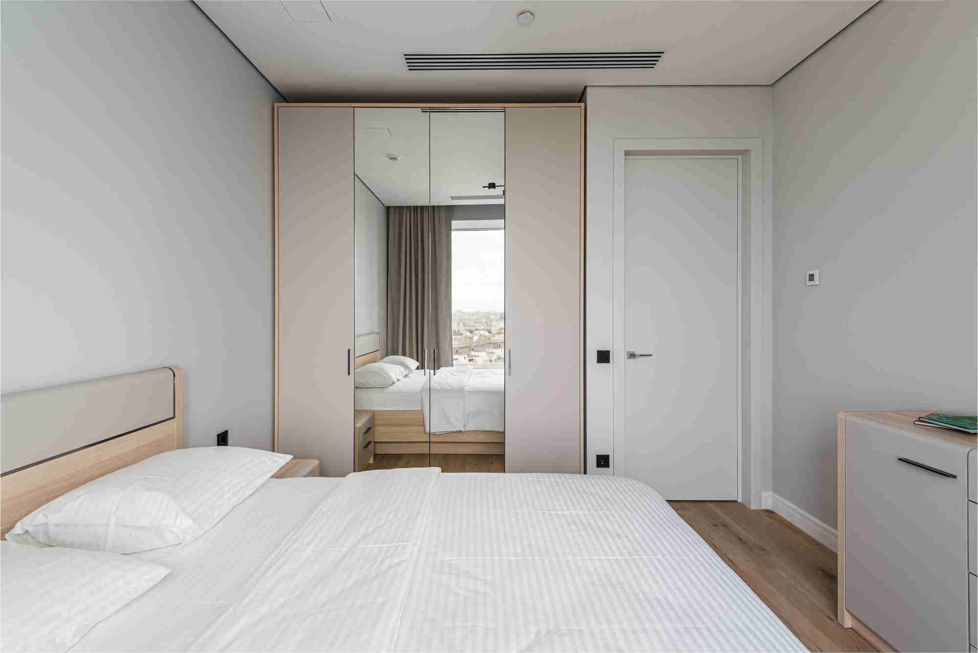 bedroom-photo-kinds "Апартмани # 305 Клубска кућа "Цхкалов" са погледом на Кремљ и Москва - град"