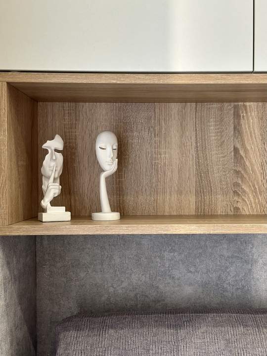 Interior photos "Cozy studio at the Belorussky station"