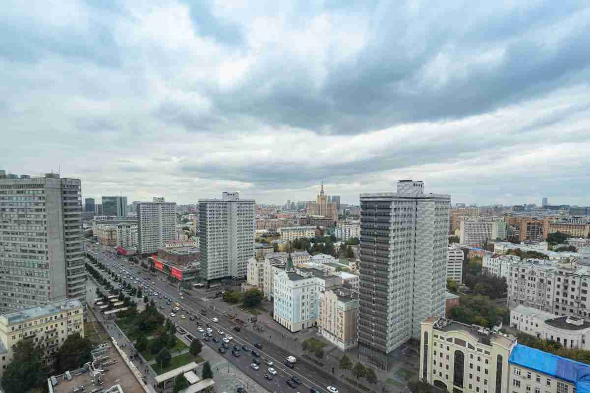 Вид снаружи "Новый Арбат 15, кв. 2313"